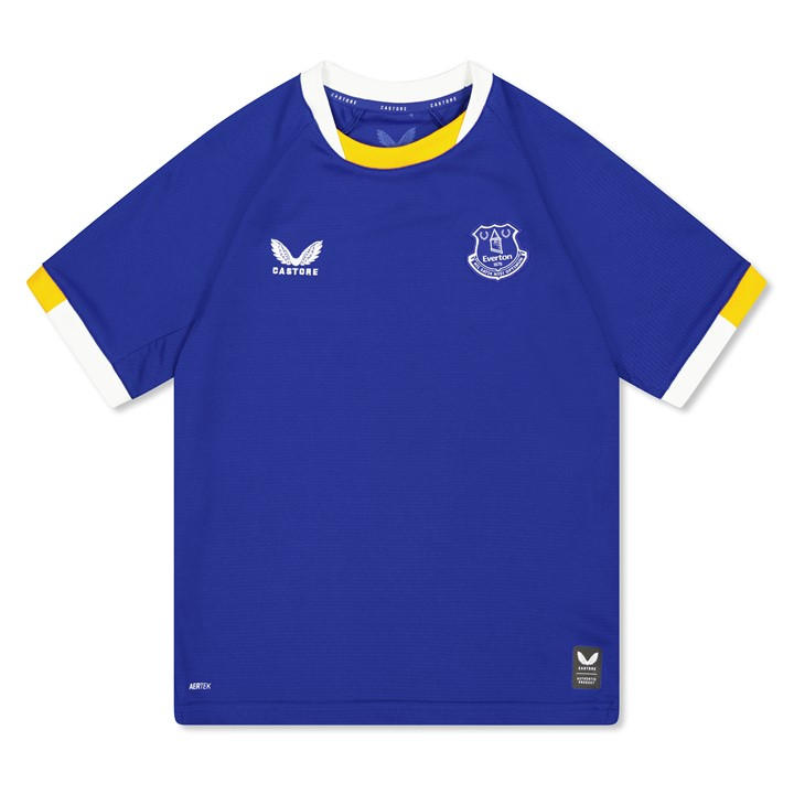 Everton  Boys   Home Shirt 2026/27 , Football by Castore in Size 9 - 10 Years, Sports Direct