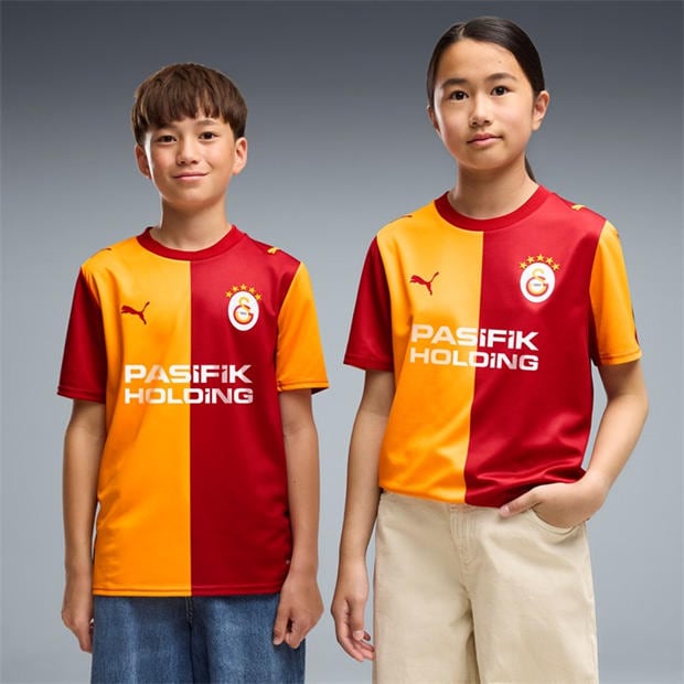 Red/Orange - Puma - Galatasaray Home Shirt 2026/27 Juniors