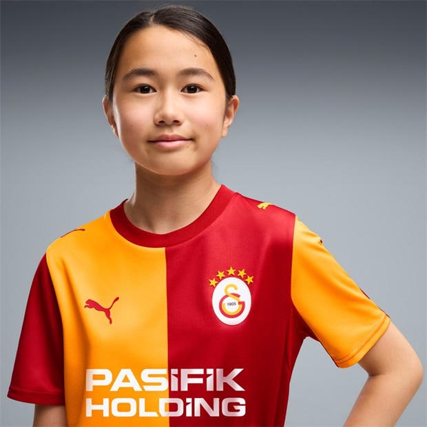 Red/Orange - Puma - Galatasaray Home Shirt 2026/27 Juniors