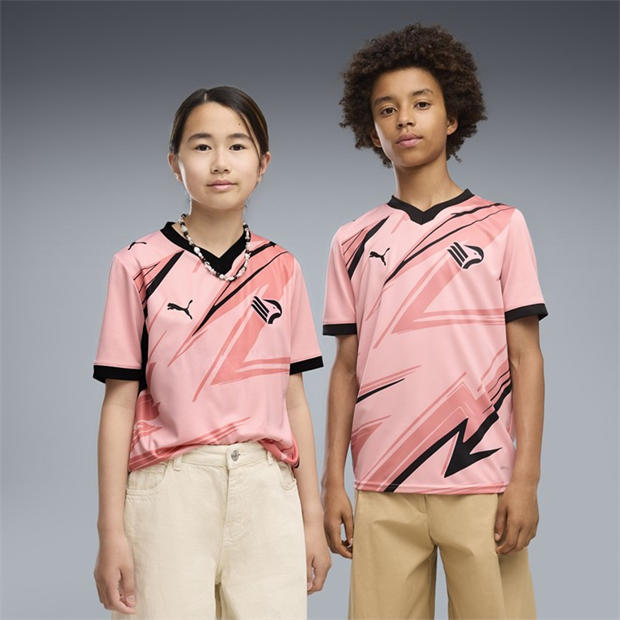 Pink/Black - Puma - Palermo Home Shirt 2026/27 Juniors