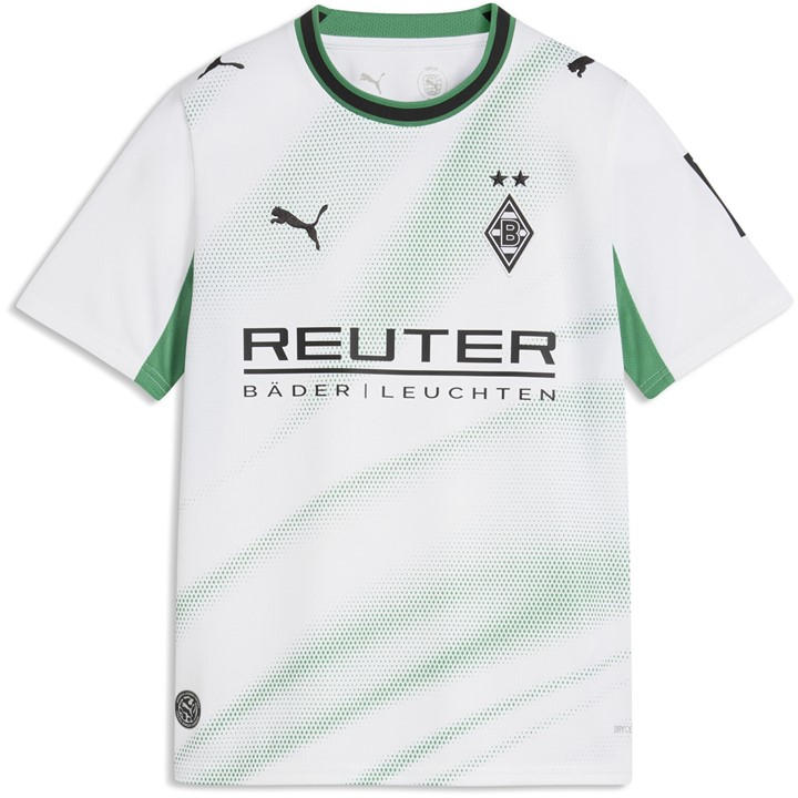 Borussia  Boys   Monchengladbach Home Shirt 2026/27 , Football by Puma in Size 13 - 14 Years, Sports Direct