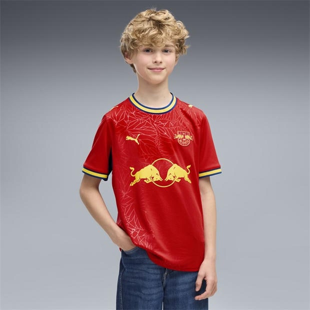 Red/Blue - Puma - RB Leipzig Away Shirt 2026/27 Juniors