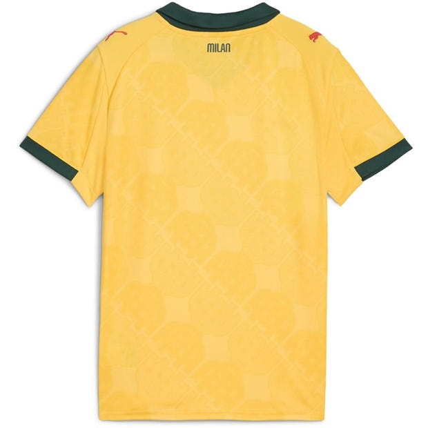 Yellow/Green - Puma - AC Milan Third Shirt 2025 2026 Juniors