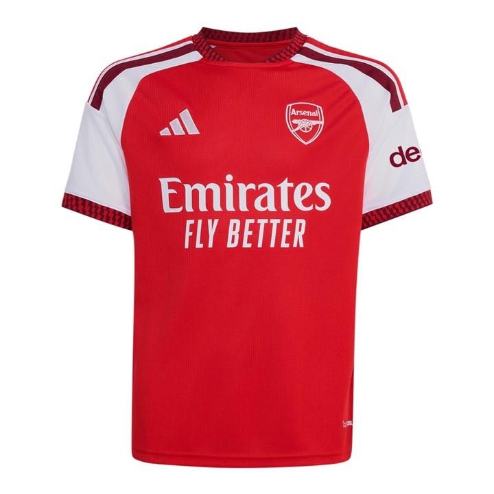 Arsenal  Boys   2026 2027 Home Shirt , Football by adidas in Size 11 - 12 Years, Sports Direct