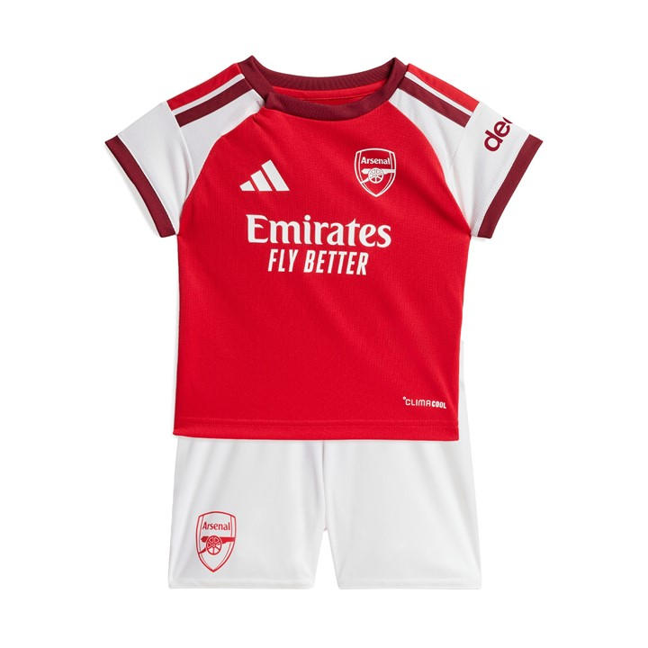 Arsenal  Boys   Home Baby Kit 2026/27, Football by adidas in Size 9 - 12 Months, Sports Direct