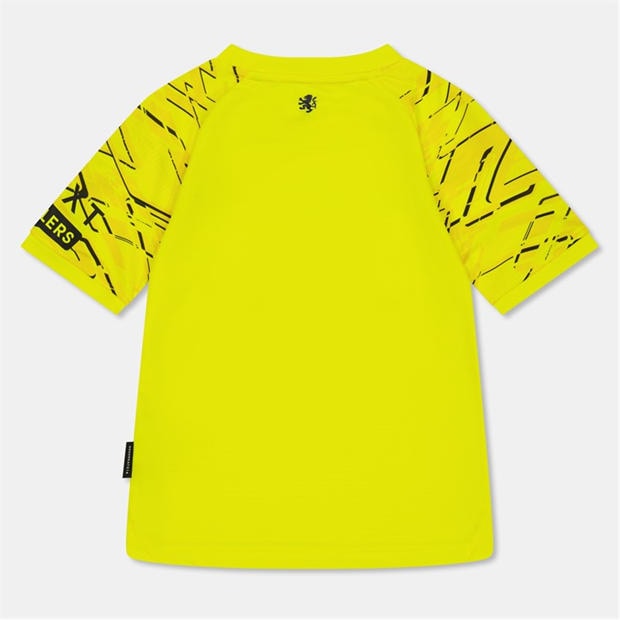Żółty - Umbro - Rangers Home Goalkeeper Shirt 2025 2026 Juniors