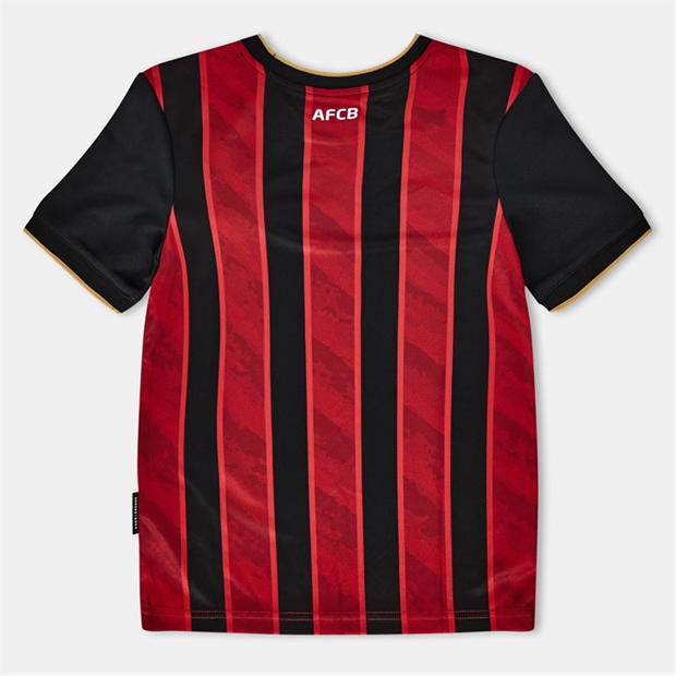 Red/Caviar - Umbro - Bournemouth Home Football Shirt 2025 20226 Kids