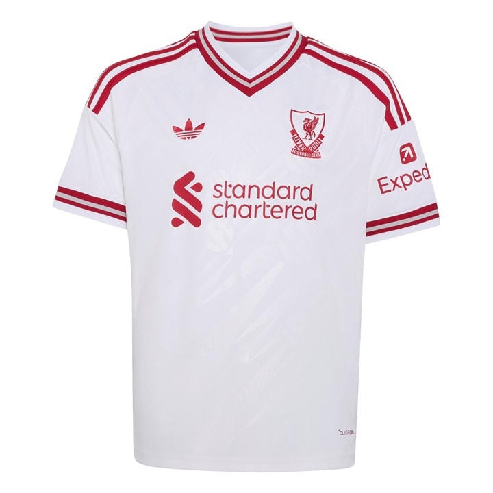 Liverpool  Boys   Away Shirt 2026/27 , Football by adidas in Size 7 - 8 Years, Sports Direct