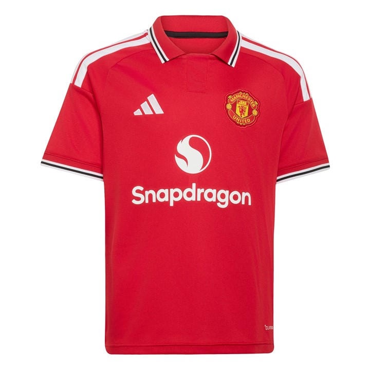 Manchester United  Boys   Home Shirt 2026/27 , Football by adidas in Size 14 Years, Sports Direct