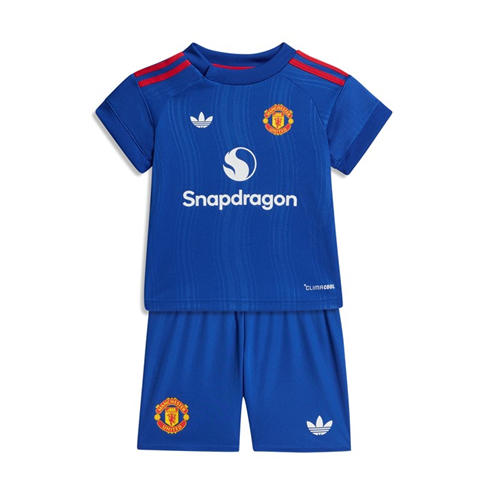 adidas - Kids Manchester United Away 2026/27 Short-Sleeve Mini Kit