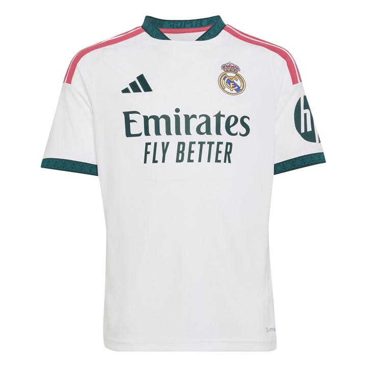 Real Madrid  Boys   Home Shirt 2026/27 , Football by adidas in Size 9 - 10 Years, Sports Direct