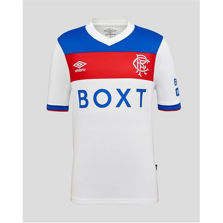 Rangers  Boys   Away 25/26 , Football by Umbro in Size 9 - 10 Years, Sports Direct