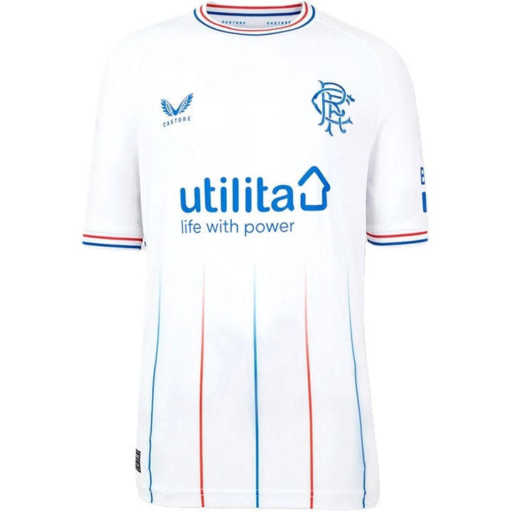 Castore  Kids White ' Domestic Football Shirt in Size 13 - 14 Years, Sports Direct