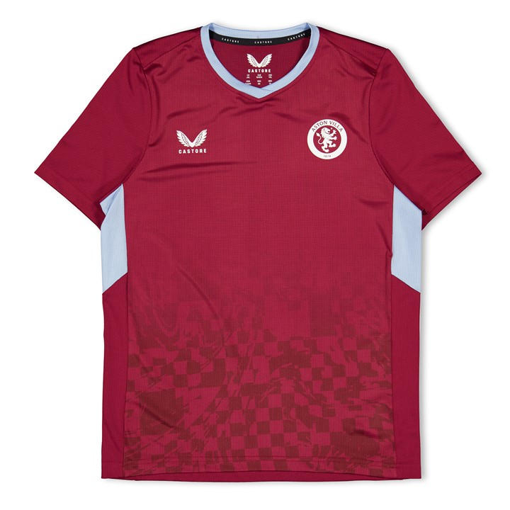 Castore  Kids Red Domestic Football Shirt in Size 13 - 14 Years, Sports Direct