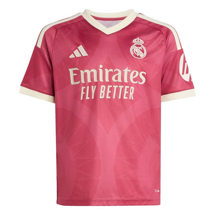Adidas Real Madrid Third Shirt 2026/27 Juniors Pink Size 7-8 Years - Image 2