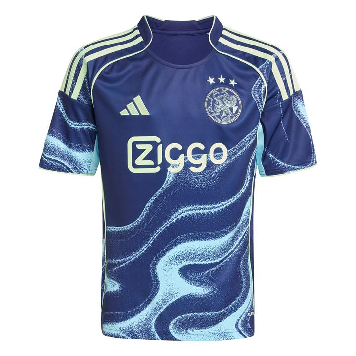 Ajax  Boys   Amsterdam Away Shirt 25/26 , Football by adidas in Size 9 - 10 Years, Sports Direct
