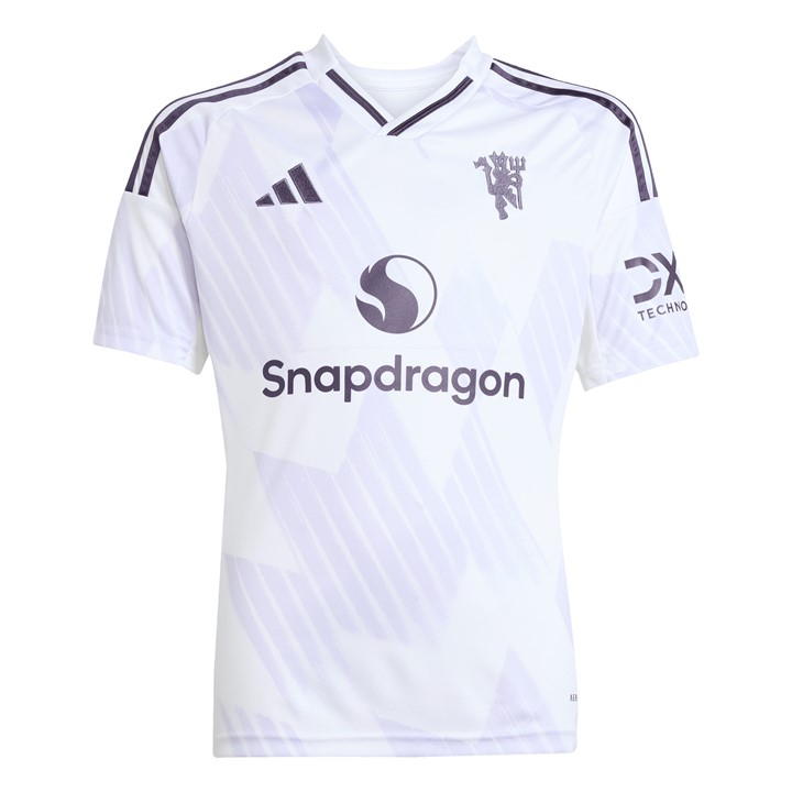 Manchester United  Boys   Away Football Shirt 25/26 , Football by adidas in Size 13 - 14 Years, Sports Direct