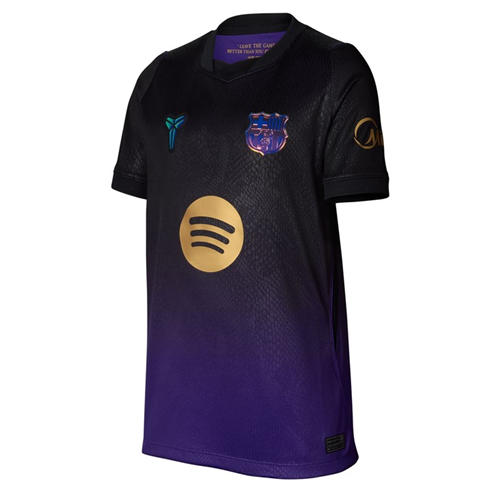 Nike - Kids' Barcelona Away 24/25 Dri-FIT Short-Sleeve V-Neck Football Shirt