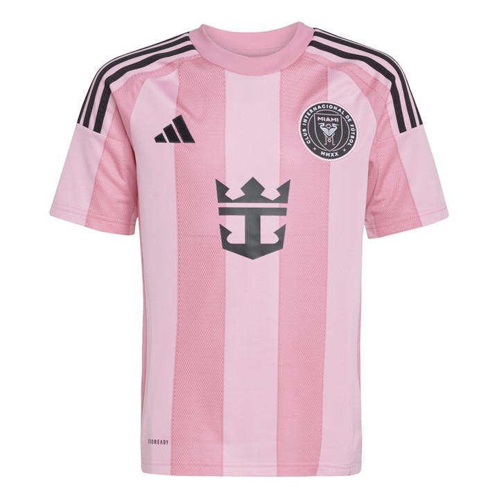 Inter   Kids  '  Miami Cf Home 2025/26 Football Shirt, Football by adidas in Size 11 - 12 Years, Sports Direct