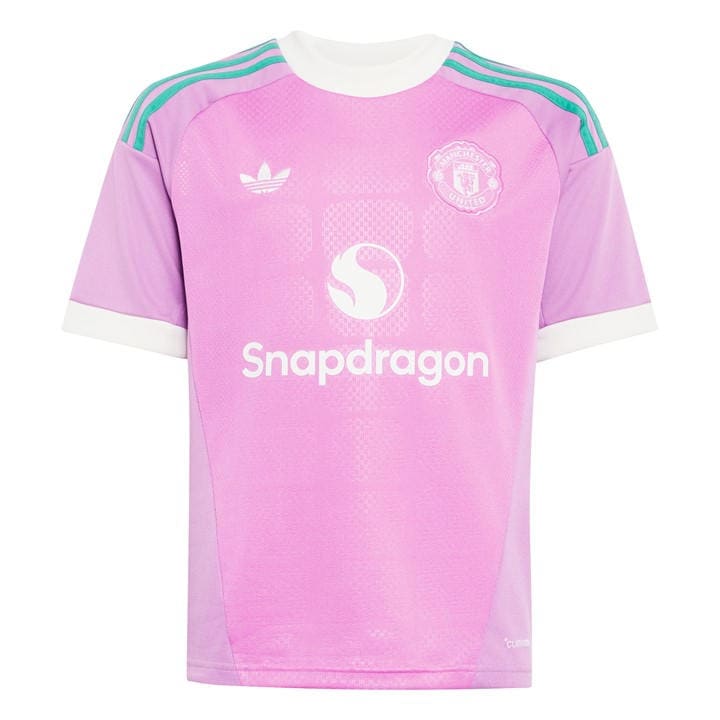 Manchester United  Boys   Home Goalkeeper Shirt 2026/27 , Football by adidas in Size 11 - 12 Years, Sports Direct