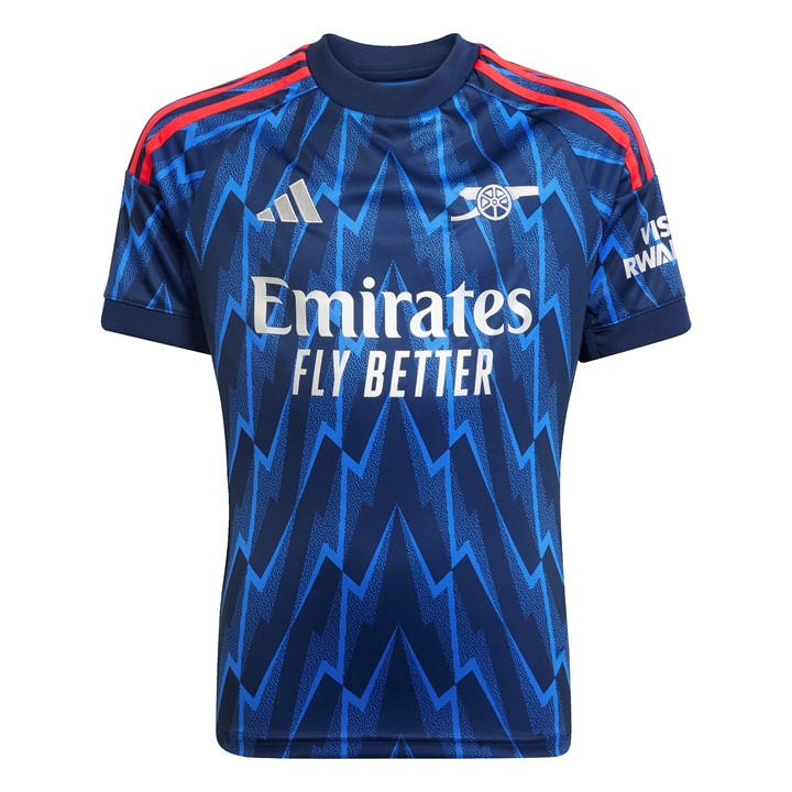 Arsenal  Boys   Away Football Shirt 25/26 , Football by adidas in Size 7 - 8 Years, Sports Direct