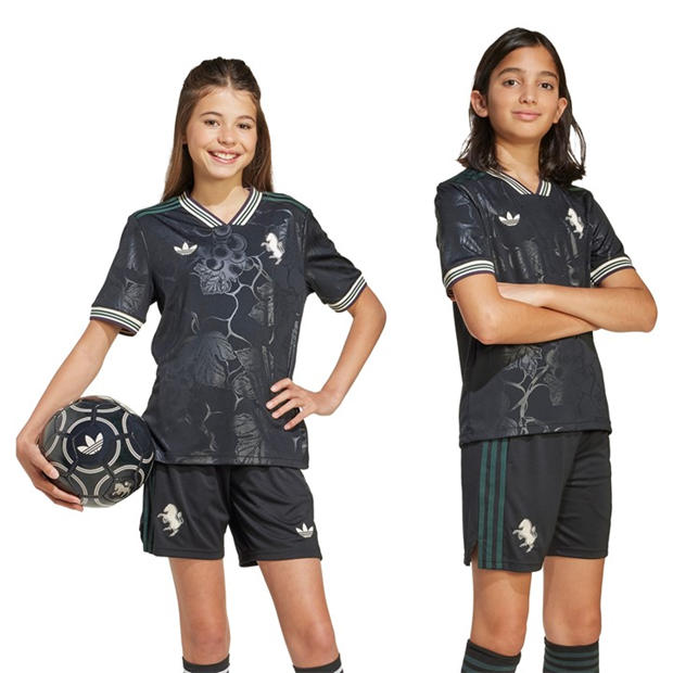 Czarny - adidas - Juventus Third Shirt 2025 2026 Juniors