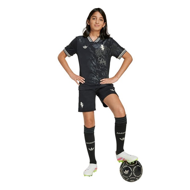 Czarny - adidas - Juventus Third Shirt 2025 2026 Juniors