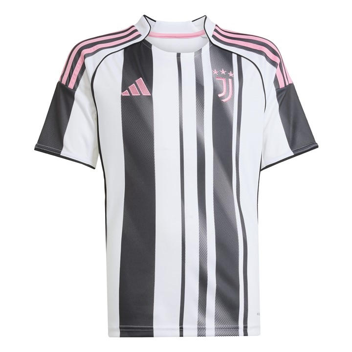 Juventus  Boys   25/26 Home Shirt , Football by adidas in Size 13 - 14 Years, Sports Direct