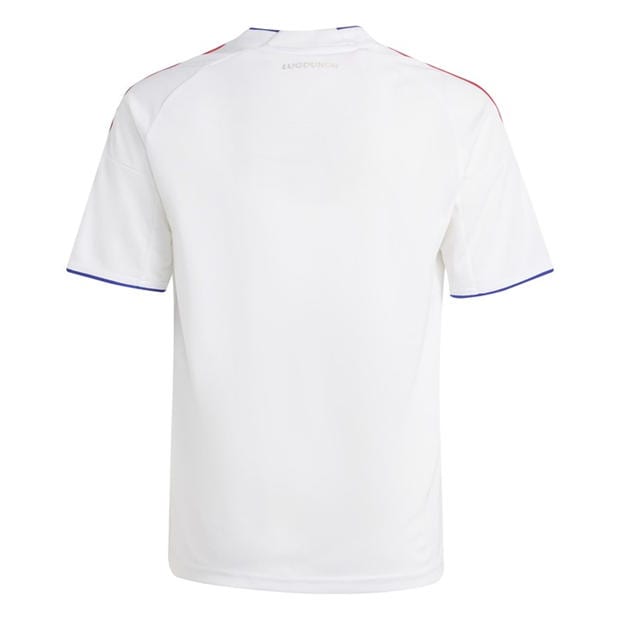 Бяло - adidas - Lyon Home Shirt 2025 2026 Juniors