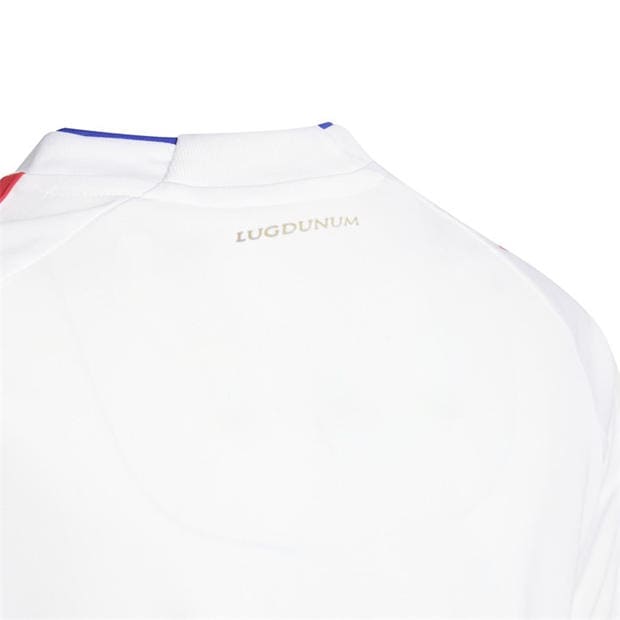 Бяло - adidas - Lyon Home Shirt 2025 2026 Juniors
