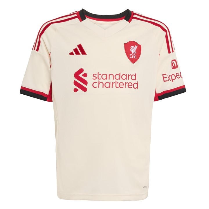 Liverpool  Boys   Away Shirt 25/26 , Football by adidas in Size 11 - 12 Years, Sports Direct