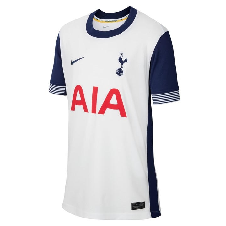 Tottenham Hotspur  Boys   Home Shirt 24/25 , Football by Nike in Size 9 - 10 Years, Sports Direct