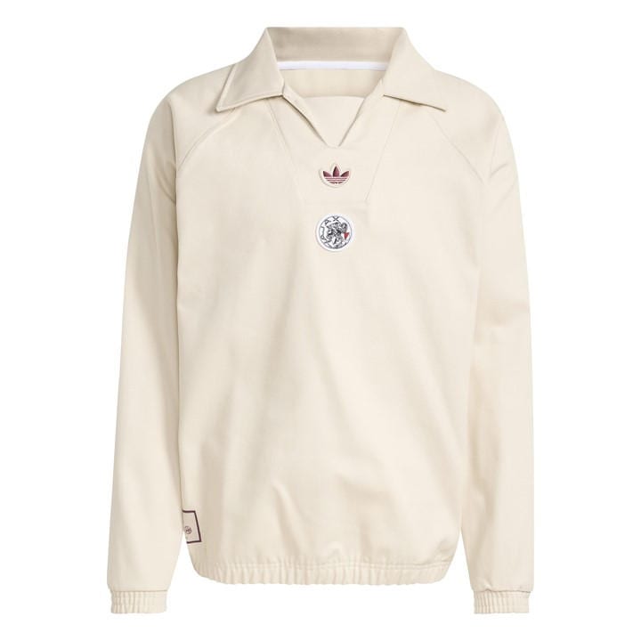 Ajax  Men's   Originals Icon Drill Top , Football by adidas in Size L, Sports Direct