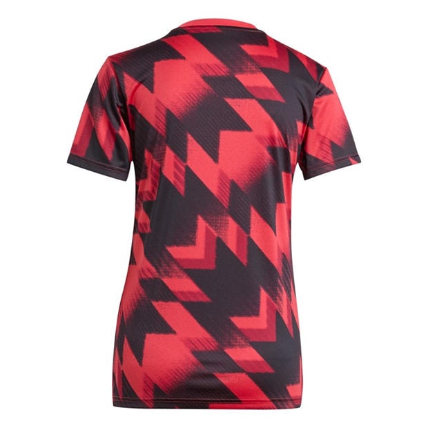 Rdeča - adidas - Manchester United Pre-Match Shirt 2025 2026 Womens