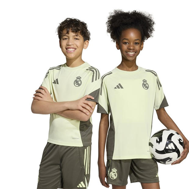 Zelena - adidas - Real Madrid Tiro 25 Competition Training Shirt 2025 2026 Juniors