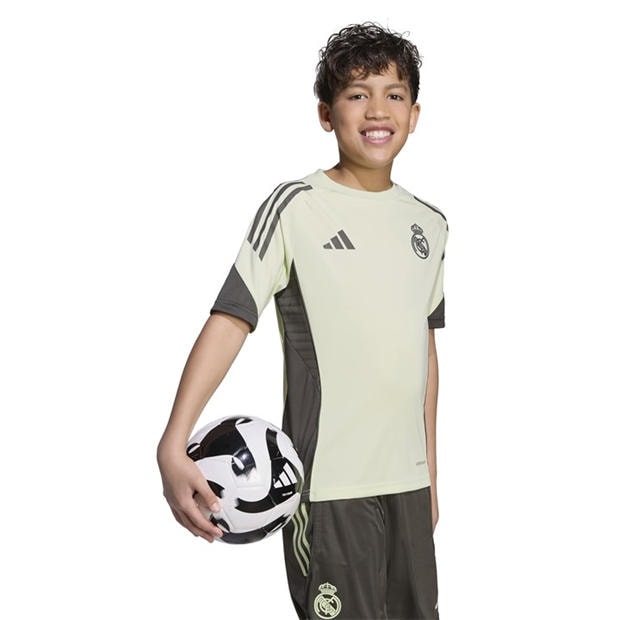 Zelena - adidas - Real Madrid Tiro 25 Competition Training Shirt 2025 2026 Juniors