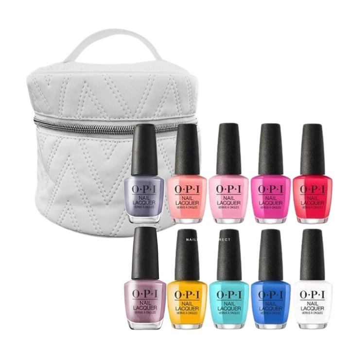 Opi Women's  Nail Varnish Bundle With Bag, Sports Direct