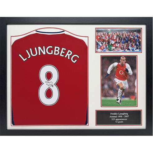 Arsenal FC - Freddie Ljungberg Signed Arsenal football shirt