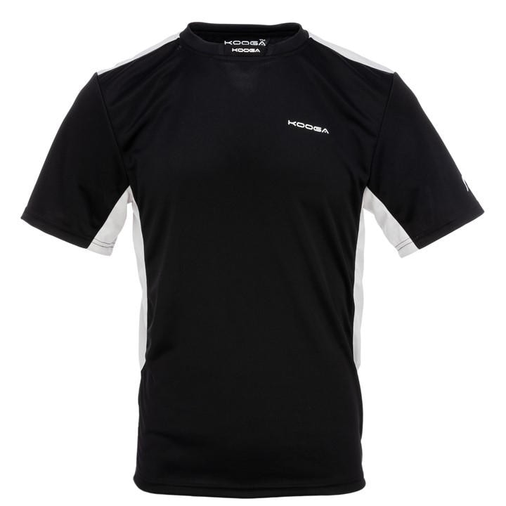 Kooga Men's Black Training Jersey Top in Size XL, Sports Direct