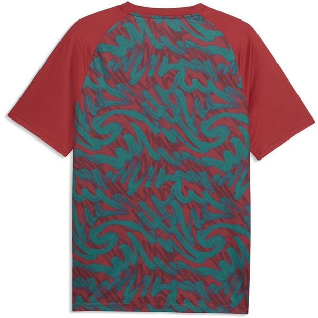 Red/Green - Puma - Mens Portugal Warm-Up Shirt World Cup 2026