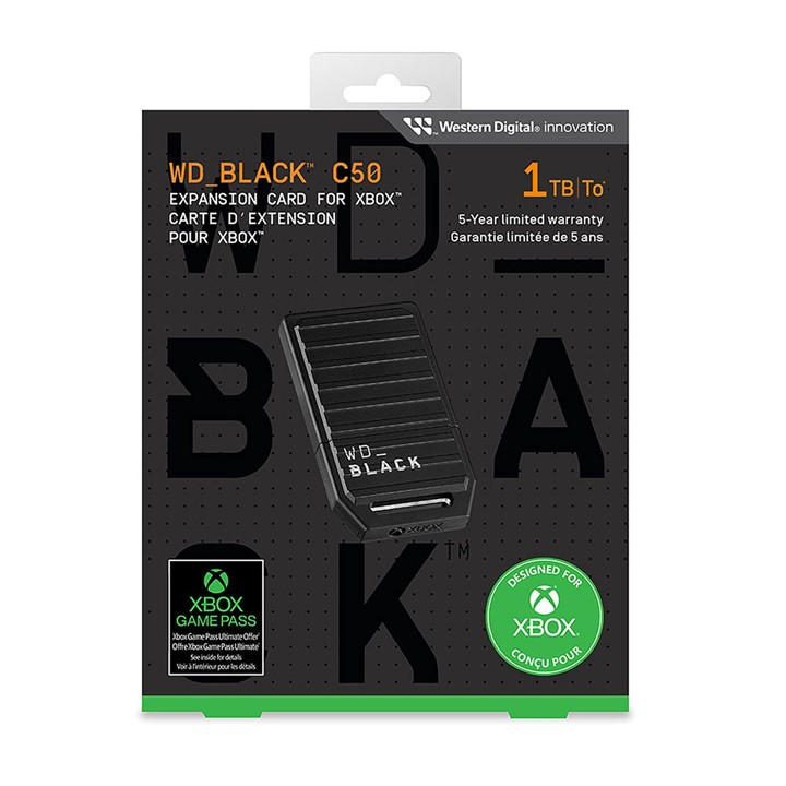 Western Digital  Black Wd_ C50 Expansion Card For Xbox 1Tb, Sports Direct