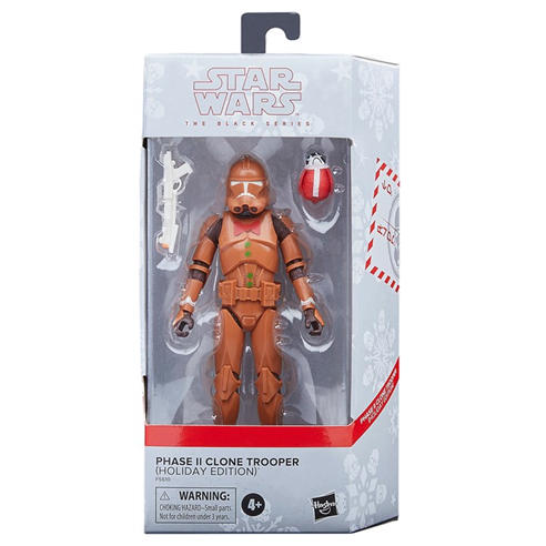Star Wars - SW Black Series Phase II Trooper Holiday Edition