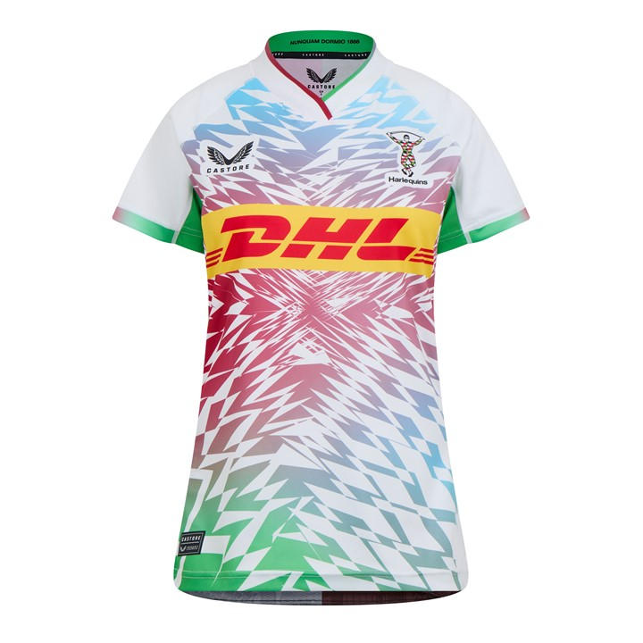 Castore Women's  Harlequins Away Shirt 2024 2025 in Size 16, Sports Direct