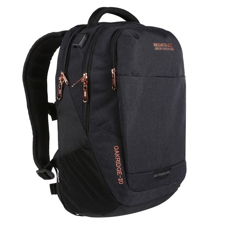 Regatta  Grey Oakridge Air 20L Backpack in Size Single, Sports Direct