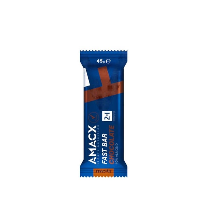 Amacx  None Energy Fast Bars (12 X 55G) in Size Pack of 12, Sports Direct