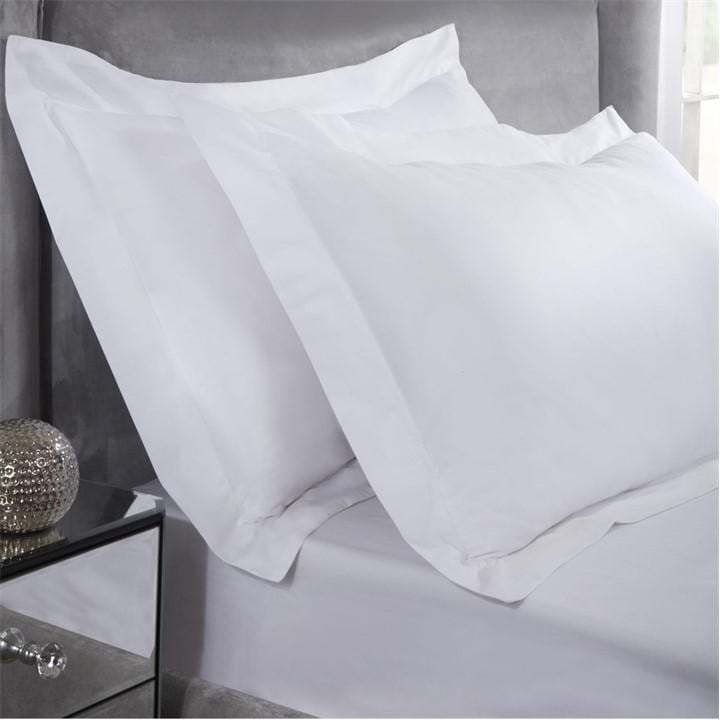 Emma Barclay  White Oxford Pillowcase Pair 200 Tc Egyptian Cotton, Sports Direct