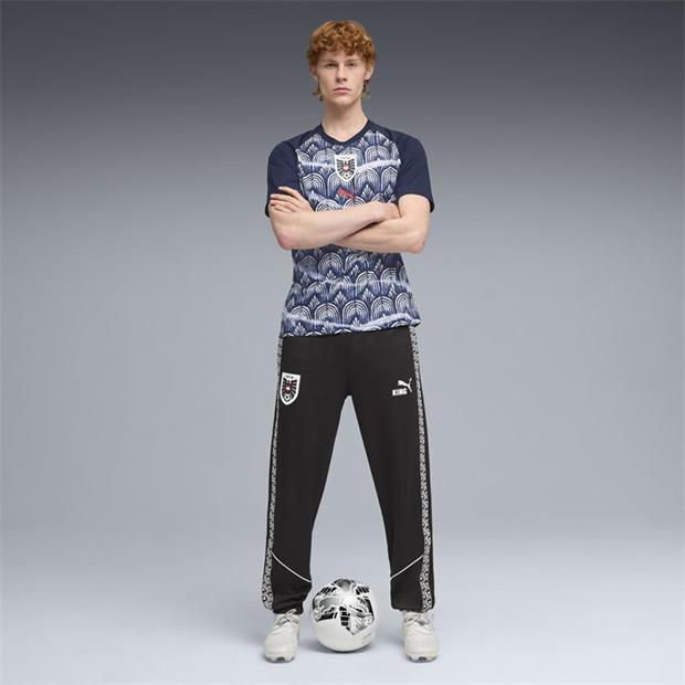 Black/White - Puma - Mens Austria Warm-Up Shirt World Cup 2026