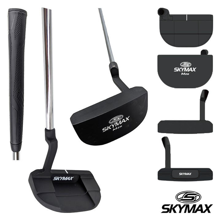 Skymax Silver M26 35” Mallet Putter in Size Right Hand, Sports Direct