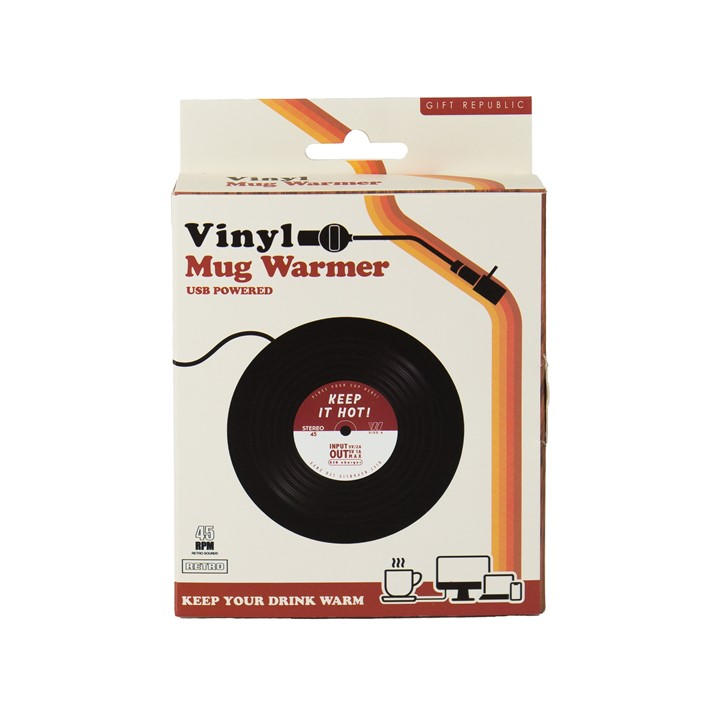 Gift Republic Vinyl Mug Warmer, Sports Direct