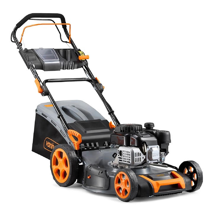 Vonhaus  Orange 171Cc Petrol Lawn Mower in Size 172cc, Sports Direct